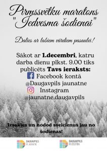 Pirsmssvētku maratons “Iedvesma šodienai”