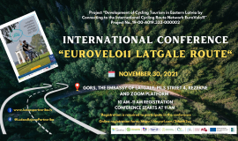Norisinājusies starptautiskā konference “EuroVelo 11 Latgales posms”