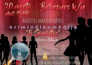 Kriminālkomēdija “8 Sievietes”