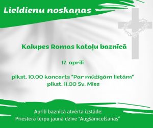 Koncerts ,,Par mūžīgām lietām”
