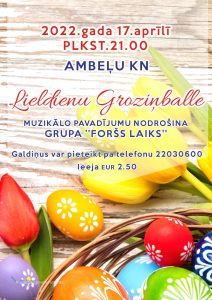Lieldienu groziņballe Ambeļos