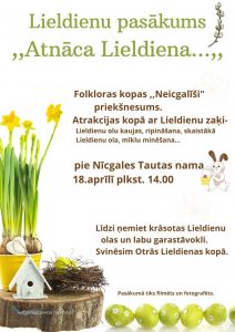 Lieldienu pasākums “Atnāca Lieldiena”