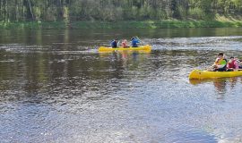 Uzsākot aktīvo tūrisma sezonu, norisinājās Tūrisma triatlons