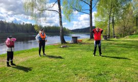 Uzsākot aktīvo tūrisma sezonu, norisinājās Tūrisma triatlons