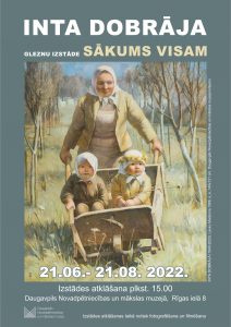 Intas Dobrājas gleznu izstāde “Sākums visam”