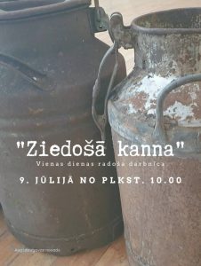 Radošā darbnīca “Ziedošā kanna”