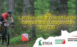 DAUGAVPILĪ NORISINĀSIES LATVIJAS ČEMPIONĀTS VELO ORIENTĒŠANĀS