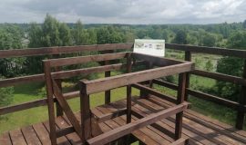 Višķu pagastā atjaunots Ostrovas putnu vērošanas tornis