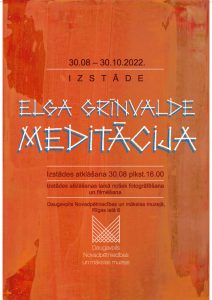 Elgas Grīnvaldes personālizstāde “Meditācija”