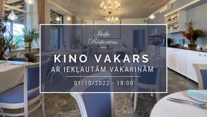 Kino vakars Itāļu restorānā