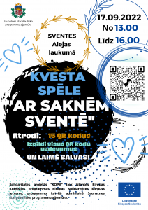 Kvesta spēle “Ar saknēm Sventē”