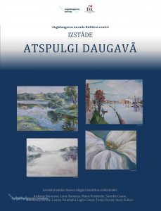 Gleznu izstāde “Atspulgi Daugavā”