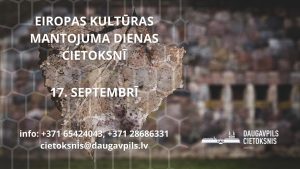 Eiropas Kultūras mantojuma diena Daugavpils cietoksnī