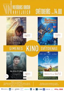 Ģimenes kino svētdienas novembrī