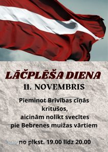 Lāčplēša diena Bebrenē