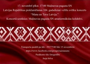 Svētku pasākums Maļinovā