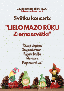 Ziemassvētku koncerts Bebrenē