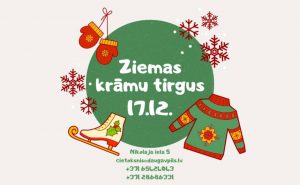 ZIEMAS KRĀMU TIRGUS DAUGAVPILS CIETOKSNĪ