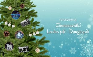 PIEDALIES FOTOKONKURSĀ “ZIEMASSVĒTKI LEDUS PILĪ – DAUGAVPILĪ”