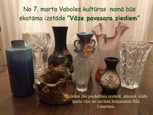 Izstāde “Vāze pavasara ziediem”