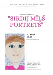 Radošā darbnīca “Sirdij mīļš portrets” Medumos