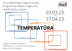 Izstāde “TEMPERATŪRA”