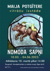 Vitrāžu izstāde “Nomoda sapņi”