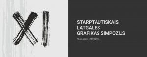 An international graphic art symposium kicks off in Daugavpils with the opening of an exhibition by Vitolds Svirskis