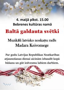 Baltā galdauta svētki Bebrenē