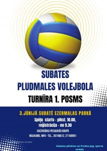 Subates pludmales volejbola turnīra 1. posms