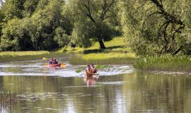 Tūrisma triatlons šoreiz notika Ilūkstes pusē