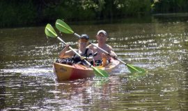 Tūrisma triatlons šoreiz notika Ilūkstes pusē