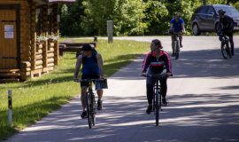 Tūrisma triatlons šoreiz notika Ilūkstes pusē