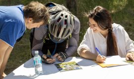 Tūrisma triatlons šoreiz notika Ilūkstes pusē