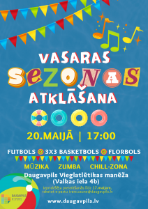 SPORTISKĀS VASARAS SEZONAS ATKLĀŠANA