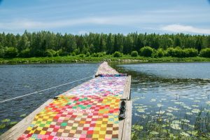 Lielais Augšdaugavas musturdeķis savienoja Daugavas abas malas