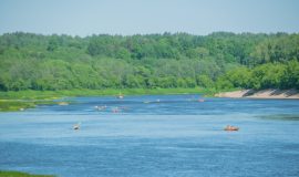 Lielais Augšdaugavas musturdeķis savienoja Daugavas abas malas