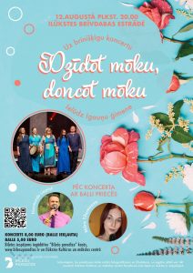 Igauņu ģimenes koncerts Ilūkstes estrādē