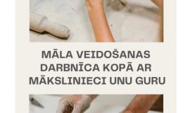 māla veidošanas meistarklasi ar Unu Guru