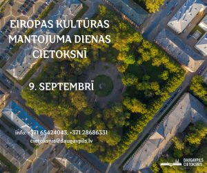 Eiropas kultūras mantojuma diena Daugavpils cietoksnī