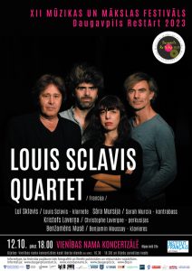 Louis Sclavis Quartet no Francijas ar programmu “Characters on a wall”