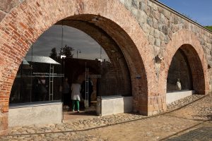 The Daugavpils Fortress acquires a new cultural landmark in an open-storage chamber for contemporary ceramics