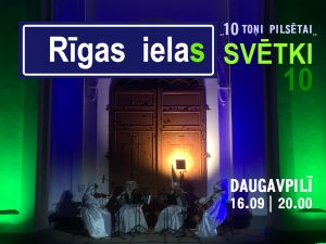 Daugavpilī notiks “Rīgas ielas svētki – 10 toņi pilsētai”