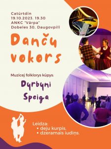 Rudens danču vakars Kultūras centrā “Vārpa”