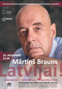 Koncertprogramma „Mārtiņš Brauns – LATVIJAI”