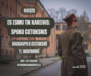 Kvests “Es esmu tik kareivis: Spoku cietoksnis”