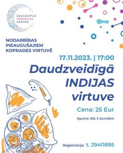 Nodarbība “Daudzveidīgā Indijas virtuve”