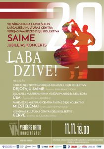 Deju kolektīva „Saime” jubilejas koncerts