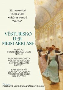 Vēsturisko deju meistarklase