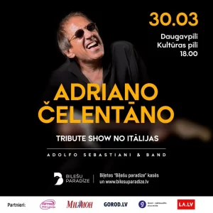 Šovs “Adriano Celentano Tribute”